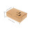 100Pièces Boîtes Alimentaire Papier Kraft Khaki Polyvalentes 8