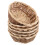 12Pcs Breathable Bamboo Storage Basket for Eggs, Fruit and Snacks 10