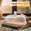 2Pièces Présentoir Gâteau Transparent Dôme Bois Pour Mariage 5