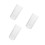 3Pcs Clear Plastic Flower Vase Minimalist Modern Hydroponic Home Decor 3