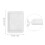 16Pcs White Plastic Laboratory Trays Acid Alkali Resistant Leakproof 2