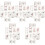 100Sheets Fake Butterfly Temporary Tattoos Sticker Easy Apply Remove 2