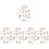 100Sheets Fake Butterfly Temporary Tattoos Sticker Easy Apply Remove 4