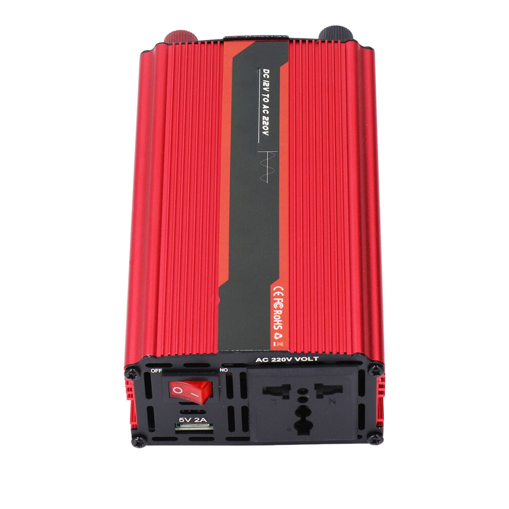 Aluminium Alloy 12V to 220V Inverter 300W Pure