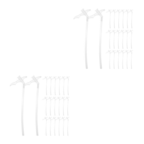 100Pcs Plastic Foam Spray Nozzle Tubes Replacement for DIY Gap Filling 1