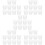 50Pcs Plastic White Indoor Outdoor Flowerpots Smooth Surface 7