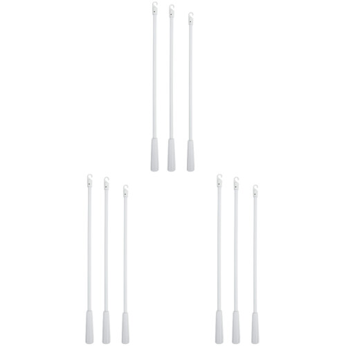 9Pièces Bâtons De Tirage Blancs Pour Stores Verticaux Usage 2