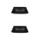 2Pcs Adult Portable Commode ABS Bed Pan Comfortable Design for Home 3