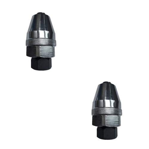 2Pcs Black Damaged Bolt Extractor 3/8 Inch Drive Impact Wrench Tool 2
