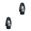 2Pcs Black Damaged Bolt Extractor 3/8 Inch Drive Impact Wrench Tool 5