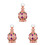 3Pcs Decorative Glass Bottles Refillable Perfume Containers Multicolor 3