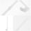 10Pcs Durable White Plastic Auto Car Window Flag Holders Clip Mounts 4