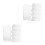 2Pcs Clear PVC Transmitter Guard Case Durable Remote Storage Cover 3
