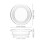8Pcs Kitchen Water Pitcher Lid White Silicone Glass Replacement 2
