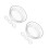 8Pcs Kitchen Water Pitcher Lid White Silicone Glass Replacement 7