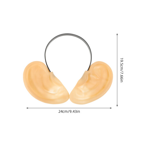 Light Yellow Realistic Ear Body Part Halloween Prank Accessory 1