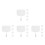 20Pcs Reusable Mini Chalkboard Sign Clips White Plastic Retail Display 7