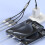 USB C 3 Port Hub Converters Plug Play-typec gray wiring 2