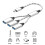 USB C 3 Port Hub Converters Plug Play-typec gray wiring 7