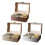 Modern Watch Organizers Box Multiple Color Option-Rose Gold 2