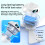 USB Rechargeable Hanging Fan 6000mAh Ceiling Fan with-White 4