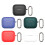 Silicone Wrap Sleeve Shell Headphone Housing Case-Dark green 2
