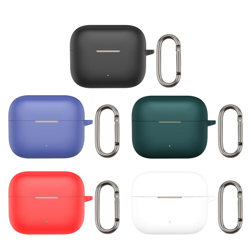 Silicone Wrap Sleeve Shell Headphone Housing Case-Dark green 1