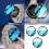 3pcs Thin PET Film for 3S Watch Fingerprints Proof Easy 3