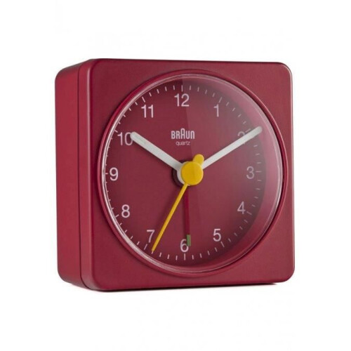 Braun Wecker - BRAUN - BC02R - Rot - Analog - Quarz