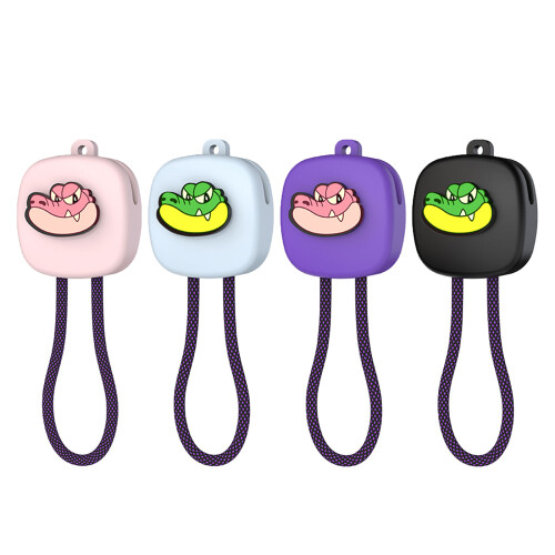 Fast speed 240W USB C Data Cable 20cm Short Flexible-Purple 1