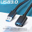 USB3.0 Extension Cable 90 Degree Right/Left-0.3m Bend down 2