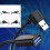 USB3.0 Extension Cable 90 Degree Right/Left-0.3m Bend down 6