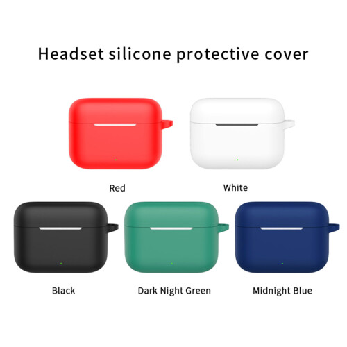 Headphone Skin Silicone Housing Case Dustproof Water-Black 2