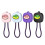 Silicone 240W Fast Charge Cable Type C 20cm with Storage-Pink 2