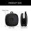 Silicone 240W Fast Charge Cable Type C 20cm with Storage-Pink 4