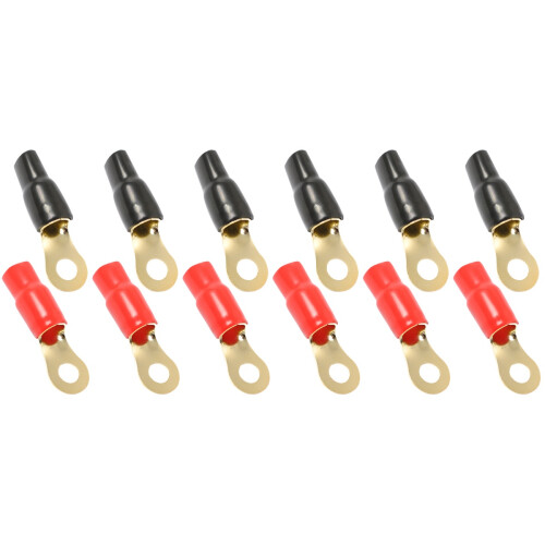 6Paren Duurzame Audio Plug Adapters Voor Auto Luidsprekers Koperen 1