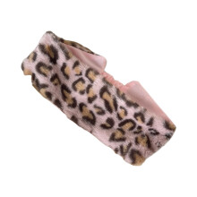 Stylish Retros Leopards Print Headbands in Multiple Color-Pink
