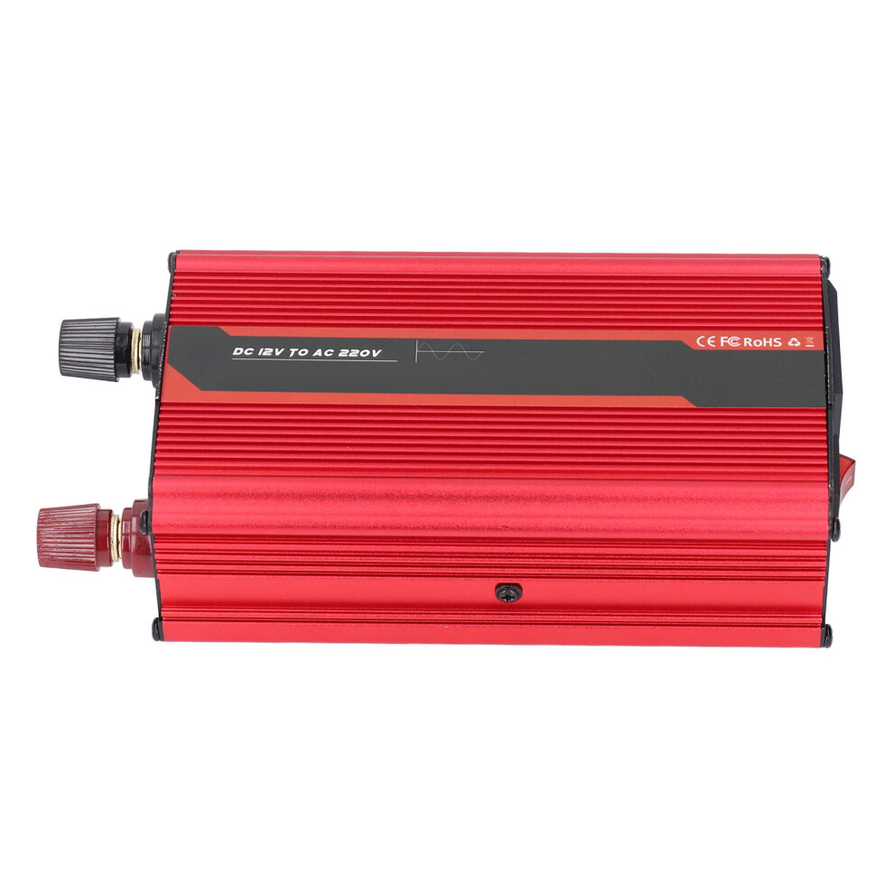 300W Car Inverter 12V to 220V Pure Sine Wave
