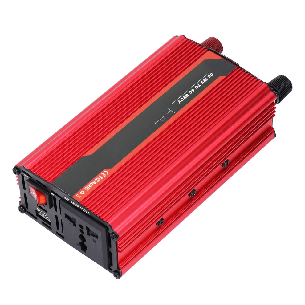 Pure Sine Wave Inverter 12V DC to 220V AC 300W