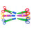 Decree Pack of 6 Crazy Cut Scissors 3
