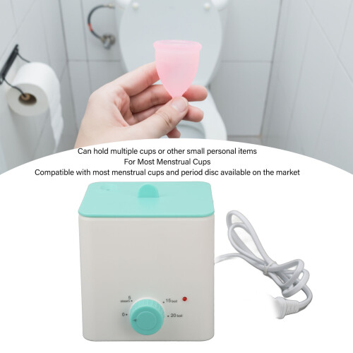 Menstruationsbecher-Dampfgerät ABS 110-240V EU-Stecker 2