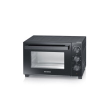 Mini-Backofen - SEVERIN - TO 2075 - Heißluft - 1500 W - 30 L - Schwarz