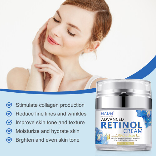 Retinol Push-on Facial Cream 50g 1