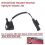 2X Windshield Heated Washer Sprayer Nozzle Jet Compatible with 5 Series E60 E61 2004-2010 525i 528i 4