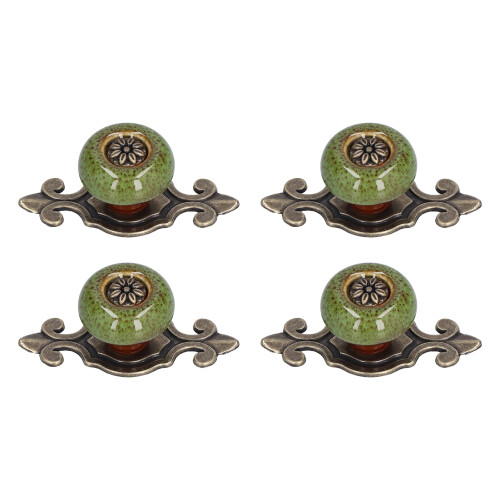 4 Zinc Alloy Cabinet Handle Set 1