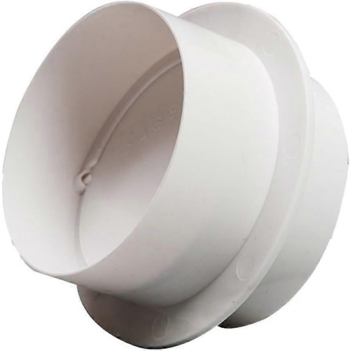 160 mm Ventilation Backdraft Damper for PVC Piping, Reliable Airflow Control and Backflow Protection 1