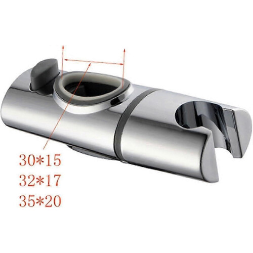 Shower Bracket, Shower Rail Slider, Replacement Handheld Shower Bracket for Oval Slider Bar Handle 1