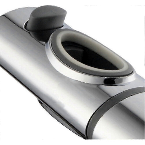 Shower Bracket, Shower Rail Slider, Replacement Handheld Shower Bracket for Oval Slider Bar Handle 2
