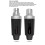 Adattatore XLR da uno a due, trasmettitore e ricevitore per microfono wireless, compatibile con microfoni dinamici, mixer audio per chitarra 4