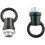 4 Pack 10mm Metal Pendant Light Chain Extension, Hanging Light Fixing Chains for Ceiling Lights 2